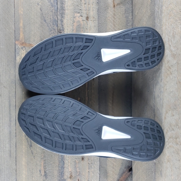 adidas QT Racer Sport Women's Running Everyday Sneaker Black/White - Picture 6 of 9